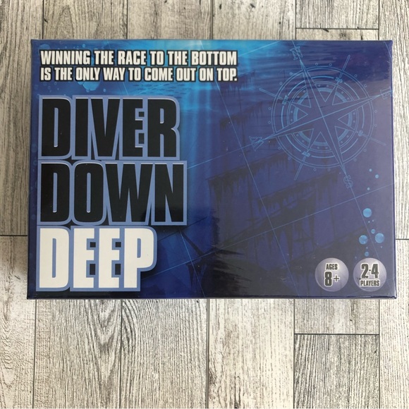 Tops Games - Diver Down Deep 2-4 Players Ocean Sea Diving  Simulation Card Game - Picture 2 of 11